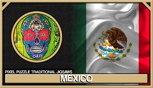 Pixel Puzzles Traditional Jigsaws Pack: Mexico