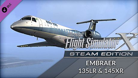 FSX: Steam Edition - Embraer ERJ 135LR & 145XR Add-On DLC