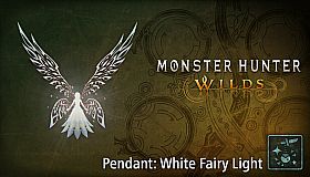 Monster Hunter Wilds - Pendant: White Fairy Light
