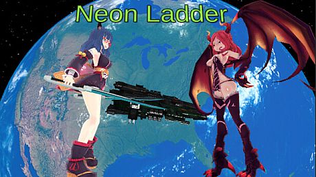 Neon Ladder Game