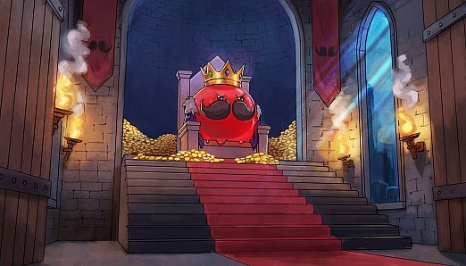 King Slime in Cashtle