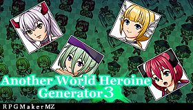 RPG Maker MZ - Another World Heroine Generator 3 for MZ