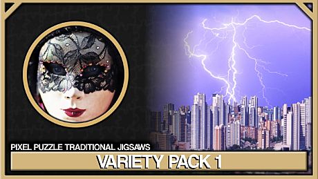 Pixel Puzzles Traditional Jigsaws Pack: Variety Pack 1 DLC