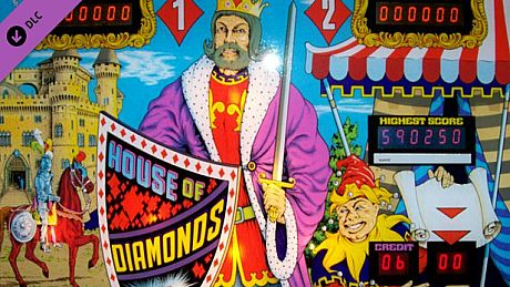 Zaccaria Pinball - House of Diamonds Table DLC