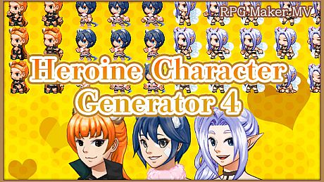 RPG Maker MV - Heroine Character Generator 4 DLC