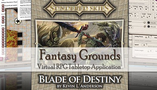 Fantasy Grounds - Sundered Skies #3 Blade of Destiny