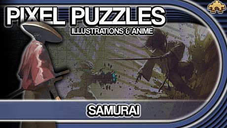 Pixel Puzzles Illustrations & Anime - Jigsaw Pack: Samurai