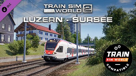 Train Sim World 4 Compatible: S-Bahn Zentralschweiz: Luzern - Sursee Route Add-On DLC