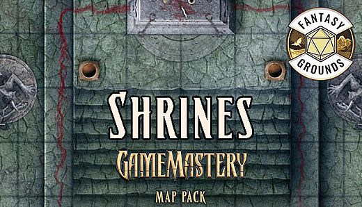 Fantasy Grounds - Pathfinder RPG - GameMastery Map Pack: Shrines