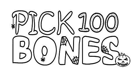 Pick 100 Bones Game