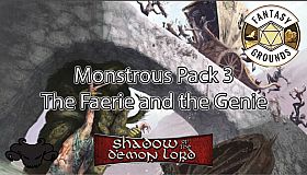 Fantasy Grounds - Shadow of the Demon Lord Monstrous Pack 3 - The Faerie and the Genie