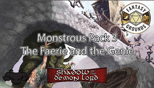 Fantasy Grounds - Shadow of the Demon Lord Monstrous Pack 3 - The Faerie and the Genie