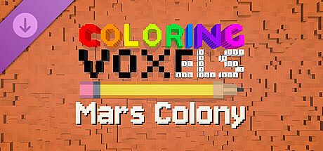 Coloring Voxels - Mars Colony Pack DLC