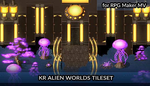 RPG Maker MV - KR Alien Worlds Tileset