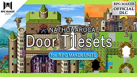 NATHUHARUCA Door Tilesets for RPG MAKER UNITE DLC