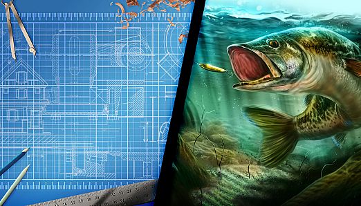 House Builder & Ultimate Fishing Simulator