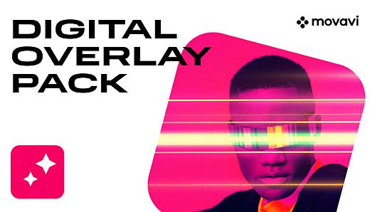 Movavi Video Suite 2023 - Digital Overlay Pack