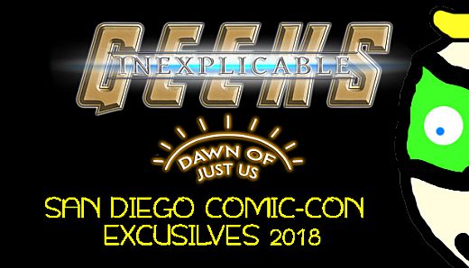 Inexplicable Geeks, Outfit Pack: San Diego Comic-Con 2018 Exclusives