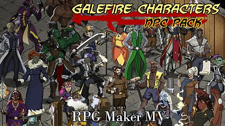RPG Maker MV - Galefire Characters - NPC Pack DLC
