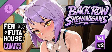 FEMBOY FUTA HOUSE - Comics Vol.2 "Back Row Shenanigans" DLC
