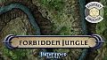 Fantasy Grounds - Pathfinder RPG - Pathfinder Flip-Mat - Forbidden Jungle