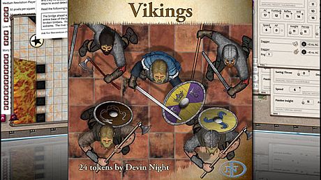 Fantasy Grounds - Vikings (Token Pack) DLC