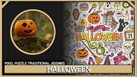 Pixel Puzzles Traditional Jigsaws Pack: Halloween DLC