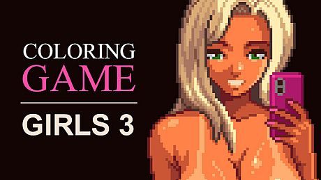 Coloring Game: Girls 3 Game