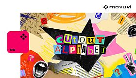 Movavi Video Suite 2024 - Cutout Alphabet Pack