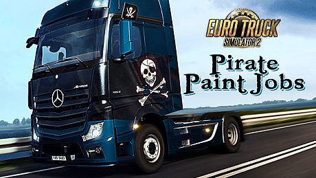 Euro Truck Simulator 2 - Pirate Paint Jobs Pack DLC