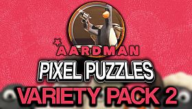 Pixel Puzzles Aardman Jigsaws: Variety Pack 2