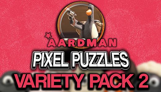 Pixel Puzzles Aardman Jigsaws: Variety Pack 2