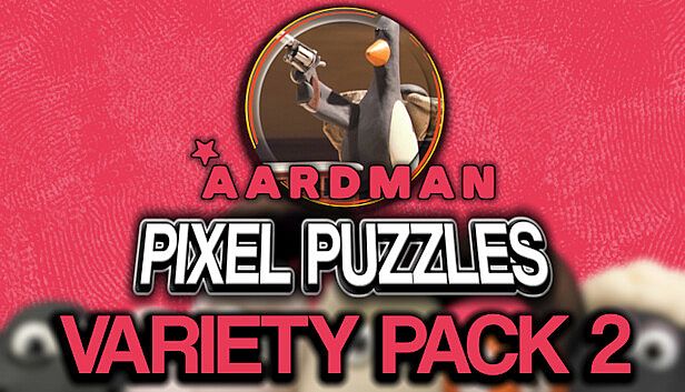 Pixel Puzzles Aardman Jigsaws: Variety Pack 2