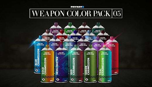 PAYDAY 2: Weapon Color Pack 3