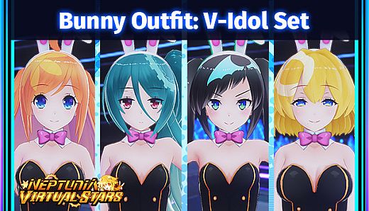 Neptunia Virtual Stars - Bunny Outfit: V-Idol Set