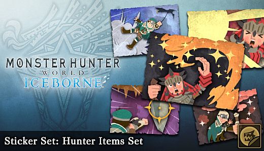 Monster Hunter: World - Sticker Set: Hunter Items Set