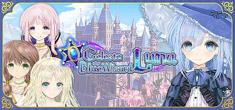 Celeste Blue Wizard Luna