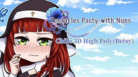 Tentacles Party With Nuns-Chibi 3D high poly(Betsy) DLC