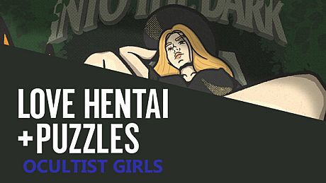 Love Hentai and Puzzles: Occultist Girls Game