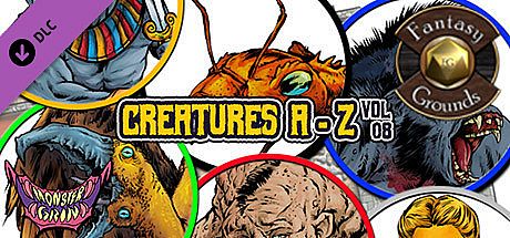 Fantasy Grounds - Creatures A-Z, Volume 8 (Token Pack) DLC