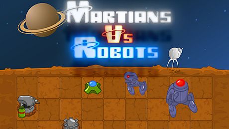 Martians Vs Robots Game