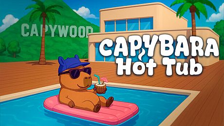 Capybara Hot Tub Game