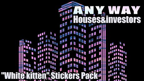AnyWay! - "White kitten" Stickers Pack DLC