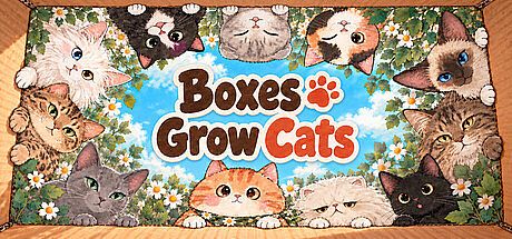 Boxes Grow Cats Game