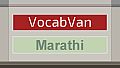 VocabVan - Marathi