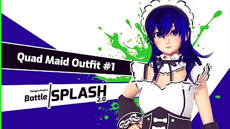 Trianga's Project: Battle Splash 2.0 - Quadra Maid Outfit #1 DLC