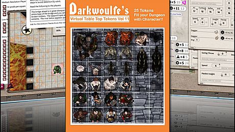 Fantasy Grounds - Darkwoulfe's Token Pack Volume 11 DLC