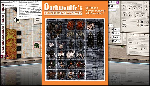 Fantasy Grounds - Darkwoulfe's Token Pack Volume 11
