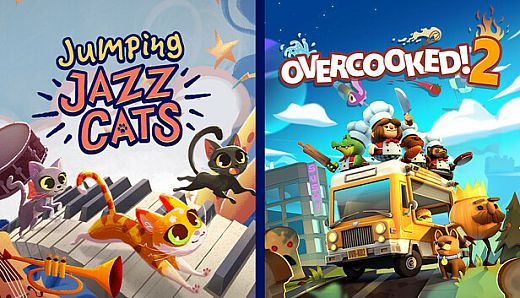 Jumping Jazz Cats x Overcooked! 2