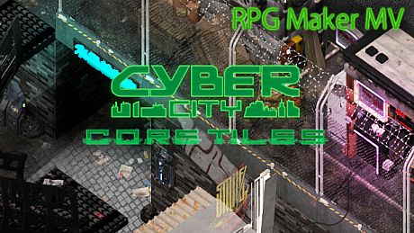 RPG Maker MV - CyberCity Core Tiles DLC